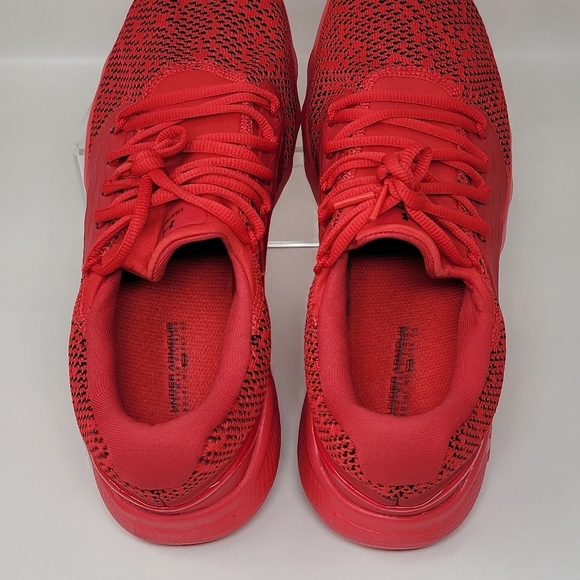 Under Armour UA Charged Vantage Red Men’s Sz Multi Running Shoes 3024699-600 New - Picture 9 of 10